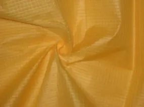 100% Cotton Organdy Golden Mango Plaids Fabric 44" wide sold by the yard [2957]