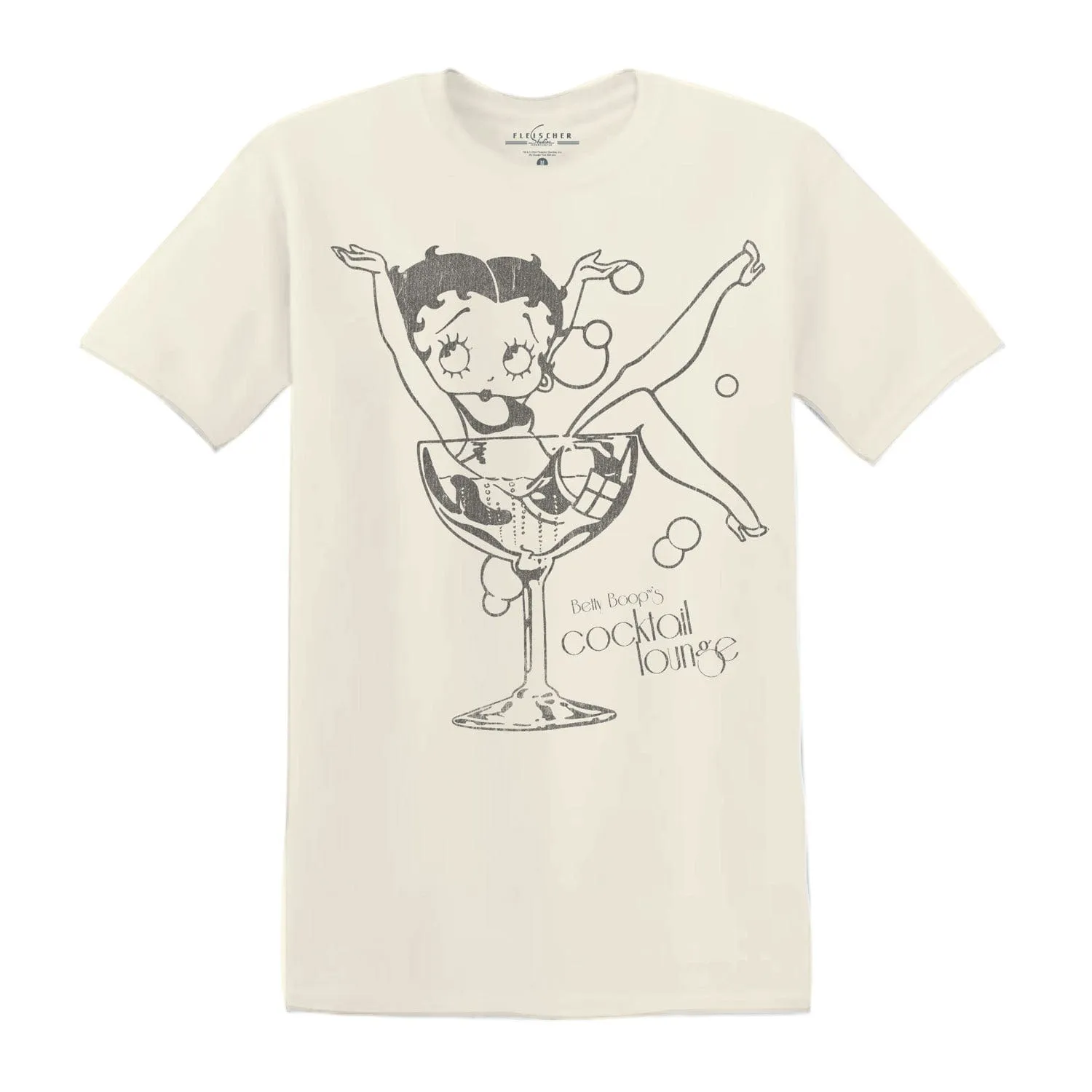 Betty Boop Cocktail Lounge Unisex T-Shirt