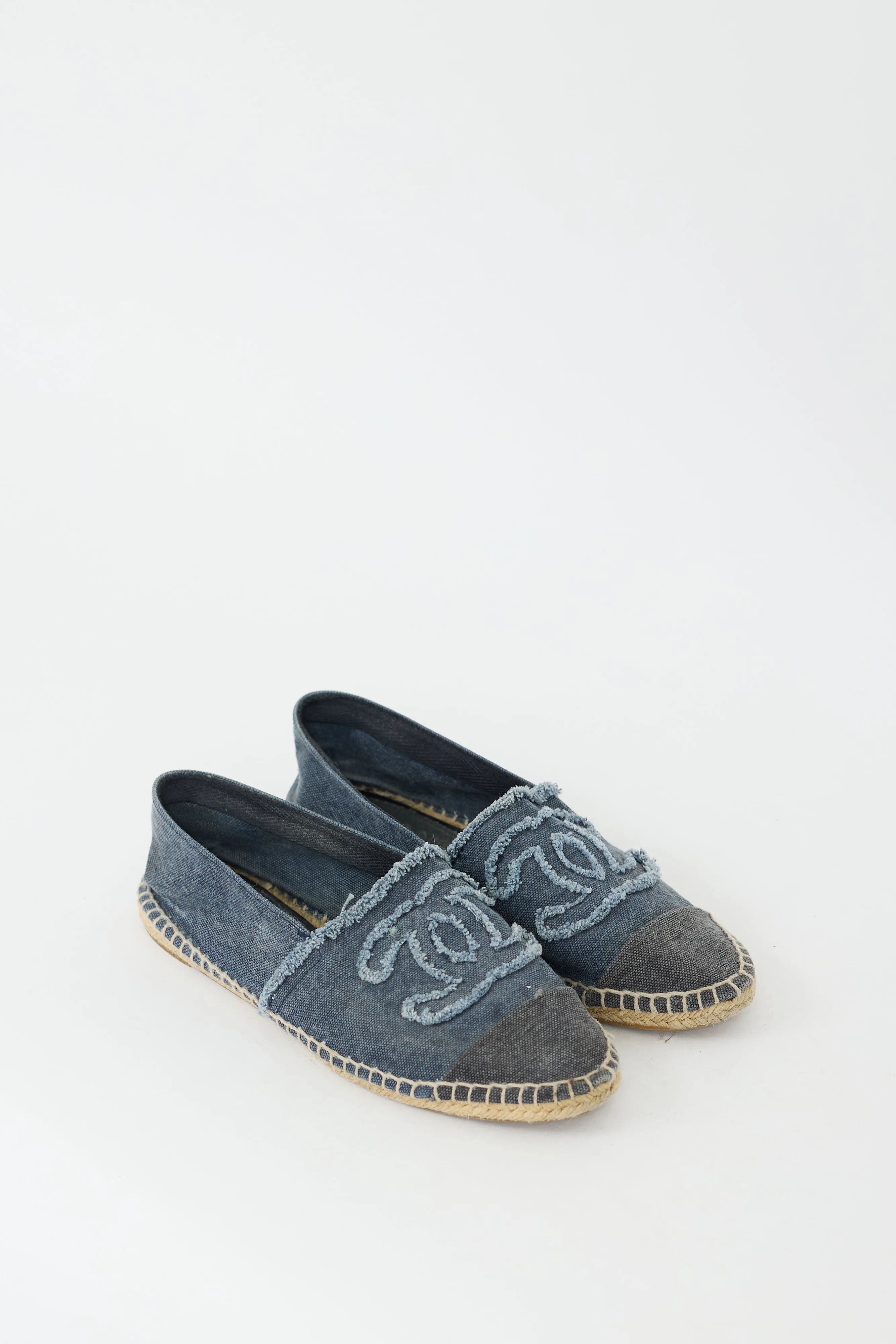 Blue Denim CC Espadrille Flat