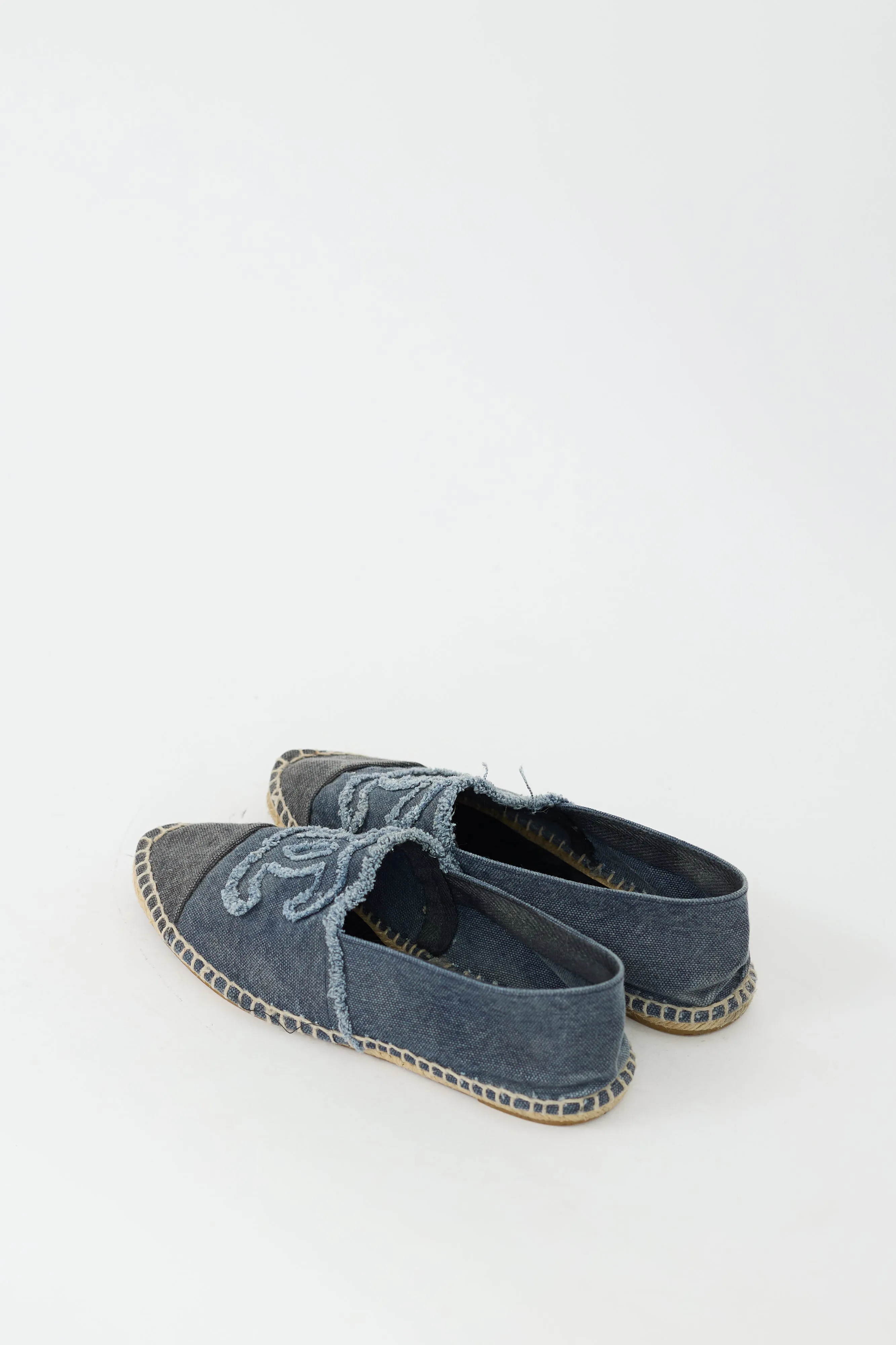 Blue Denim CC Espadrille Flat