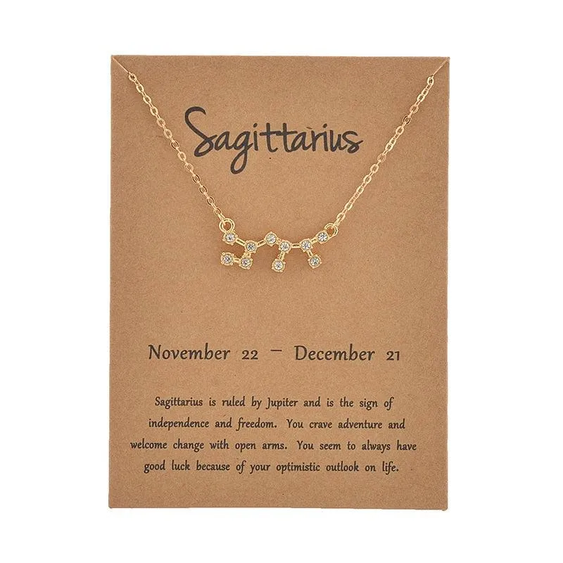 Boho Zodiac Sign Necklaces