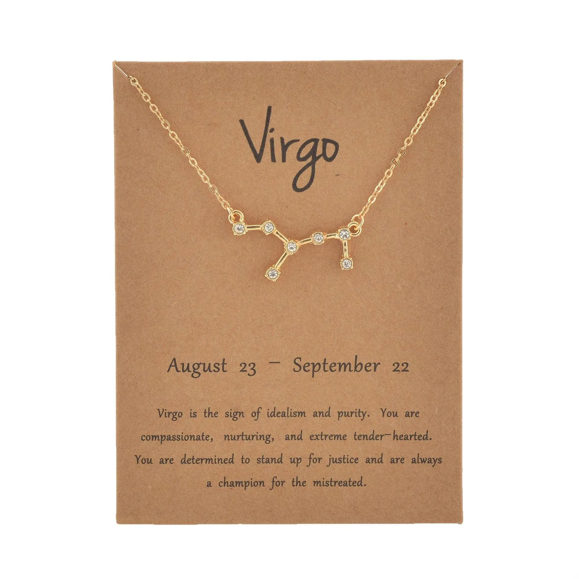 Boho Zodiac Sign Necklaces