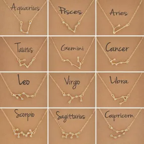 Boho Zodiac Sign Necklaces