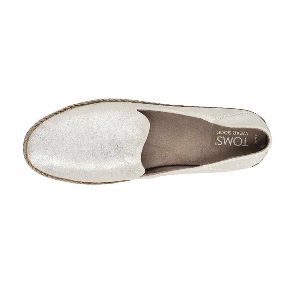 Carolina Metallic Espadrille Flats