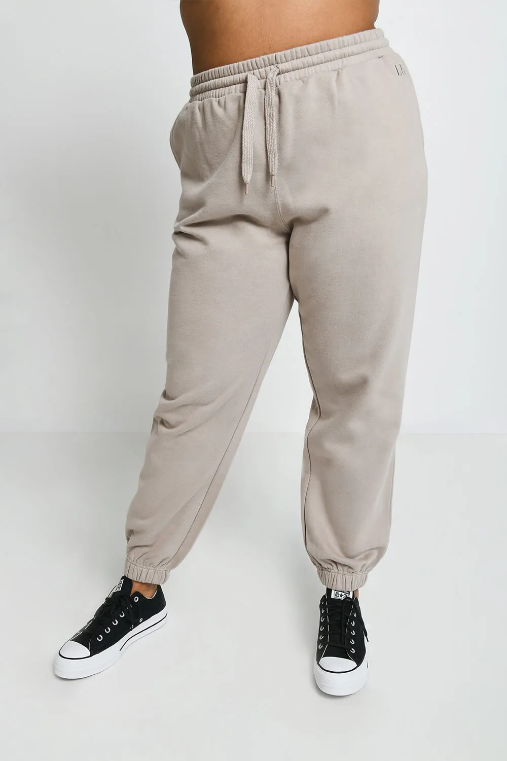 Curve Everyday Comfy Joggers - Oatmeal Beige