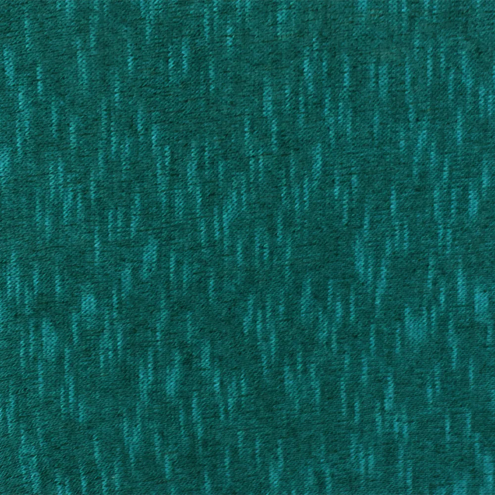 Deep Teal-Black Slub Stretch Jersey Knit Fabric