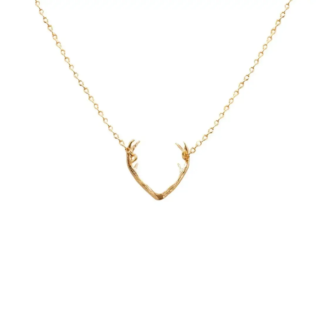 DEER ANTLER NECKLACE