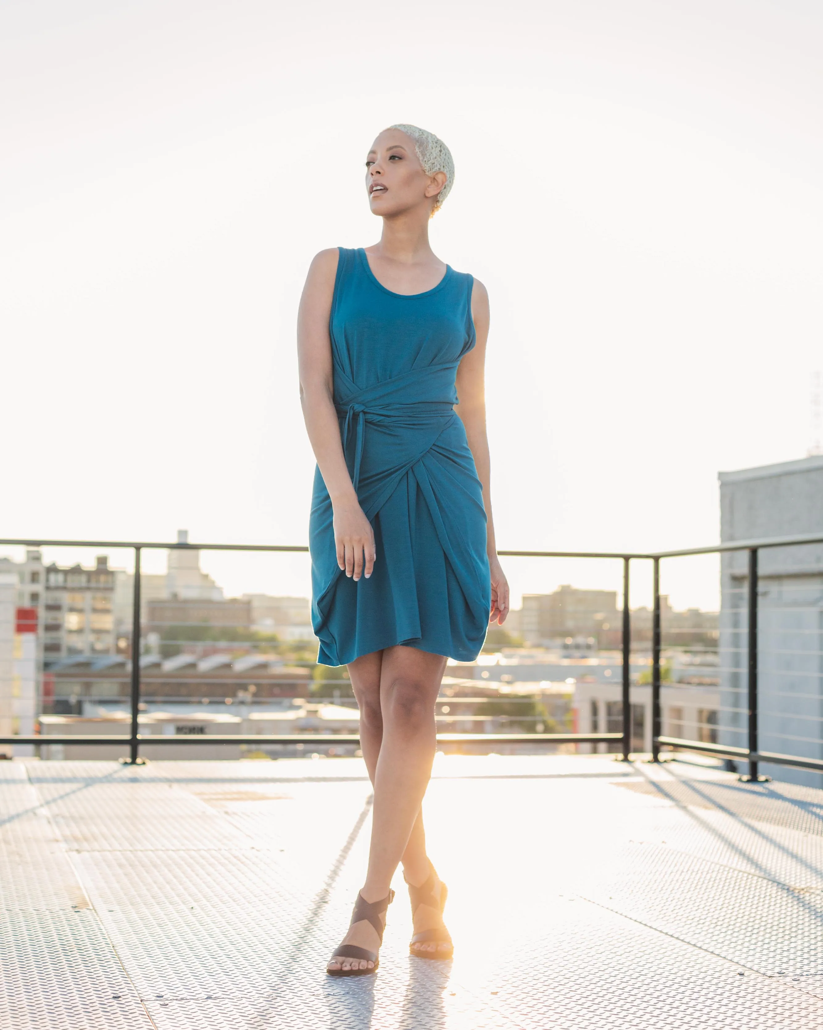 EcoKnit™ Convertible Wrap Dress