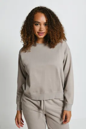 Everyday Comfy Sweatshirt - Oatmeal Beige