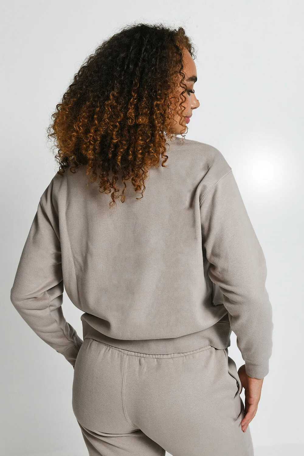 Everyday Comfy Sweatshirt - Oatmeal Beige