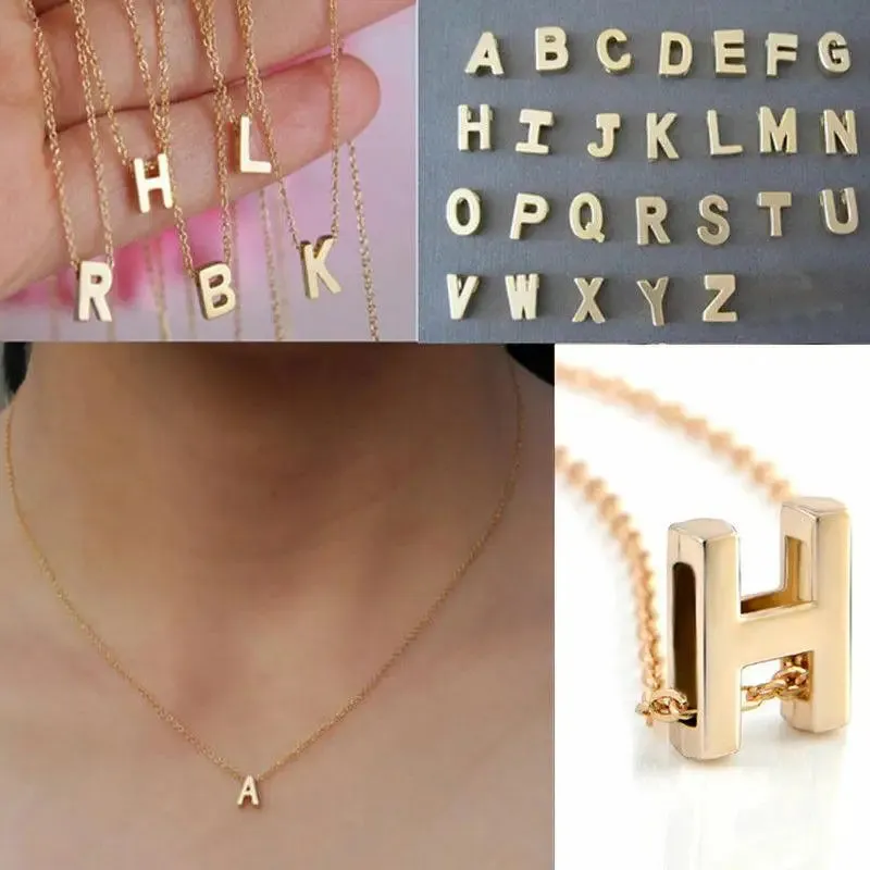 INITIAL I GOLD NECKLACE