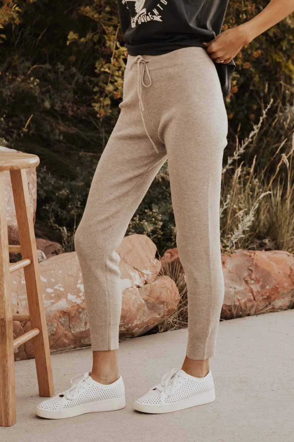 Kari Ribbed Joggers