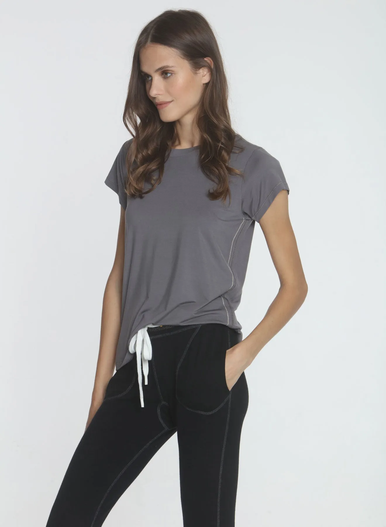 Kate Classic Crew - Deep Taupe