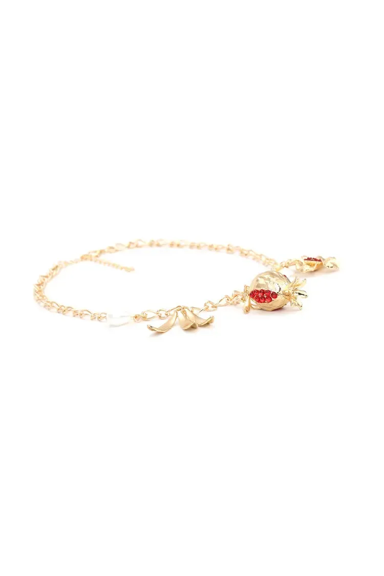 Kivi Pomegranate Flower Necklace