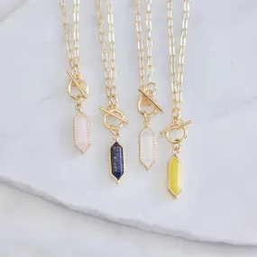 Precious Stones - Toggle Necklaces