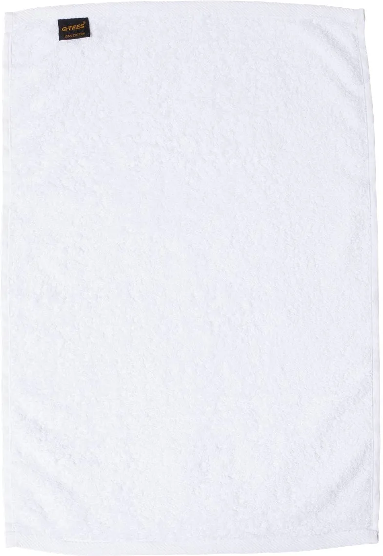 Q-Tees Deluxe Hemmed Hand Towel