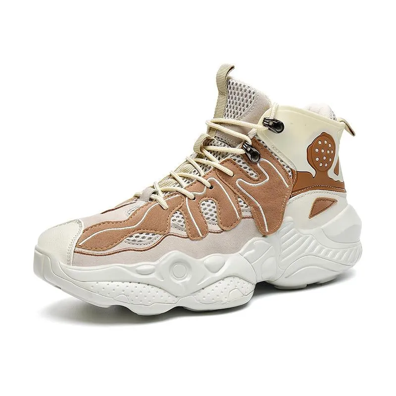 RENEGADE 'War Zone' X9X Sneakers - Beige/Brown