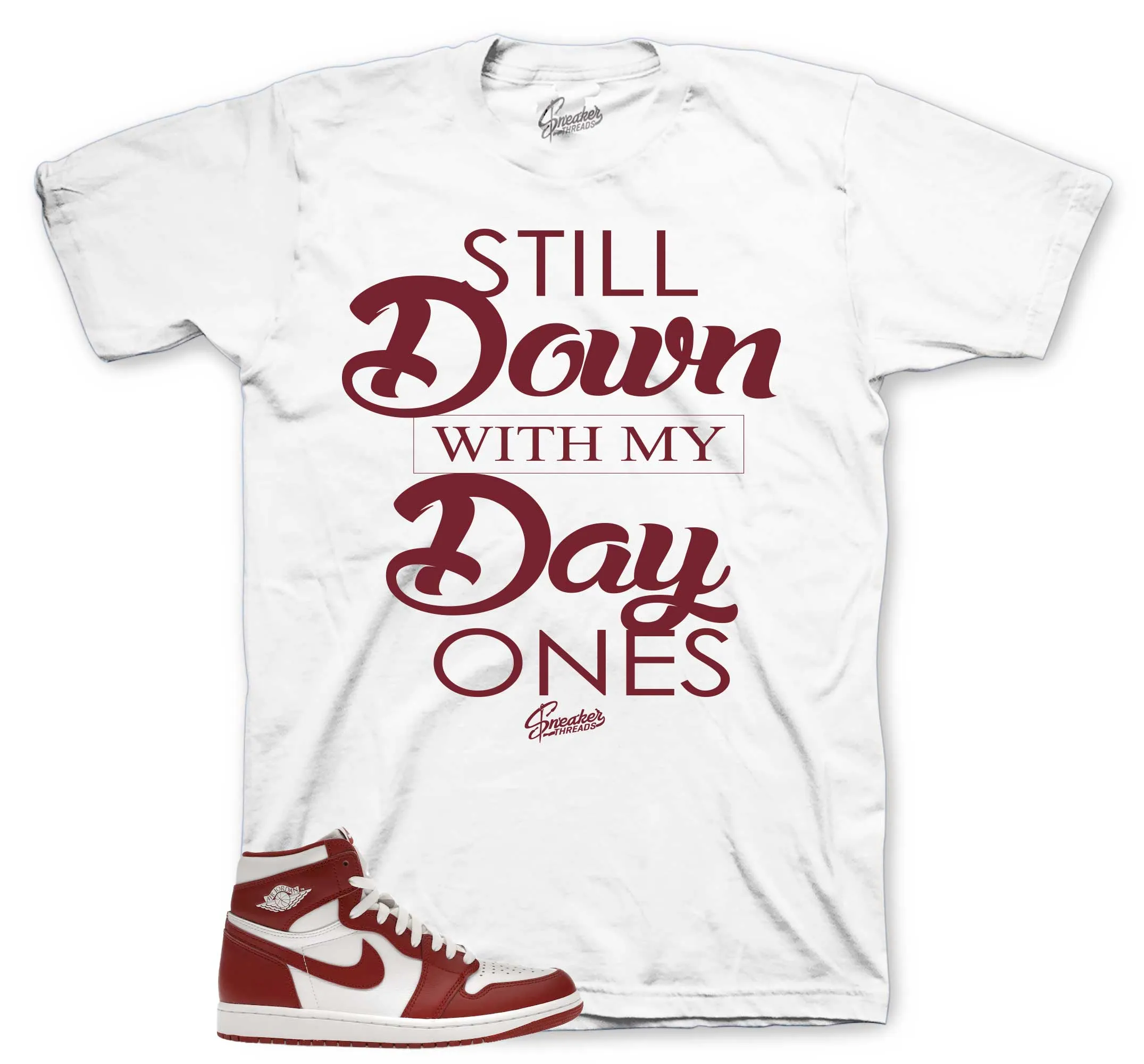 Retro 1 Artisanal Red Day Ones Shirt