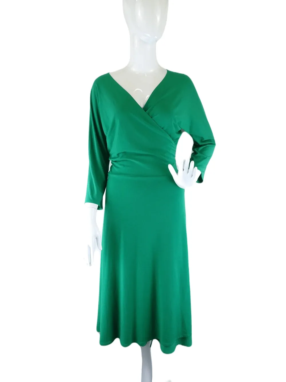 Sacha Drake Green Wrap Dress 16