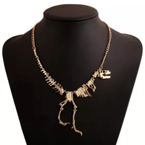 Tyrannosaurus Rex Skeleton Dinosaur Necklaces